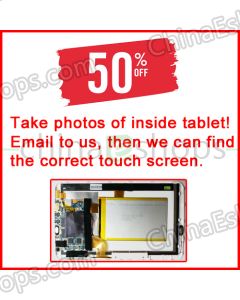 Touch Screen Digitizer Replacement for Keenlove TK801 Android Quad-Core 8 Inch Tablet PC